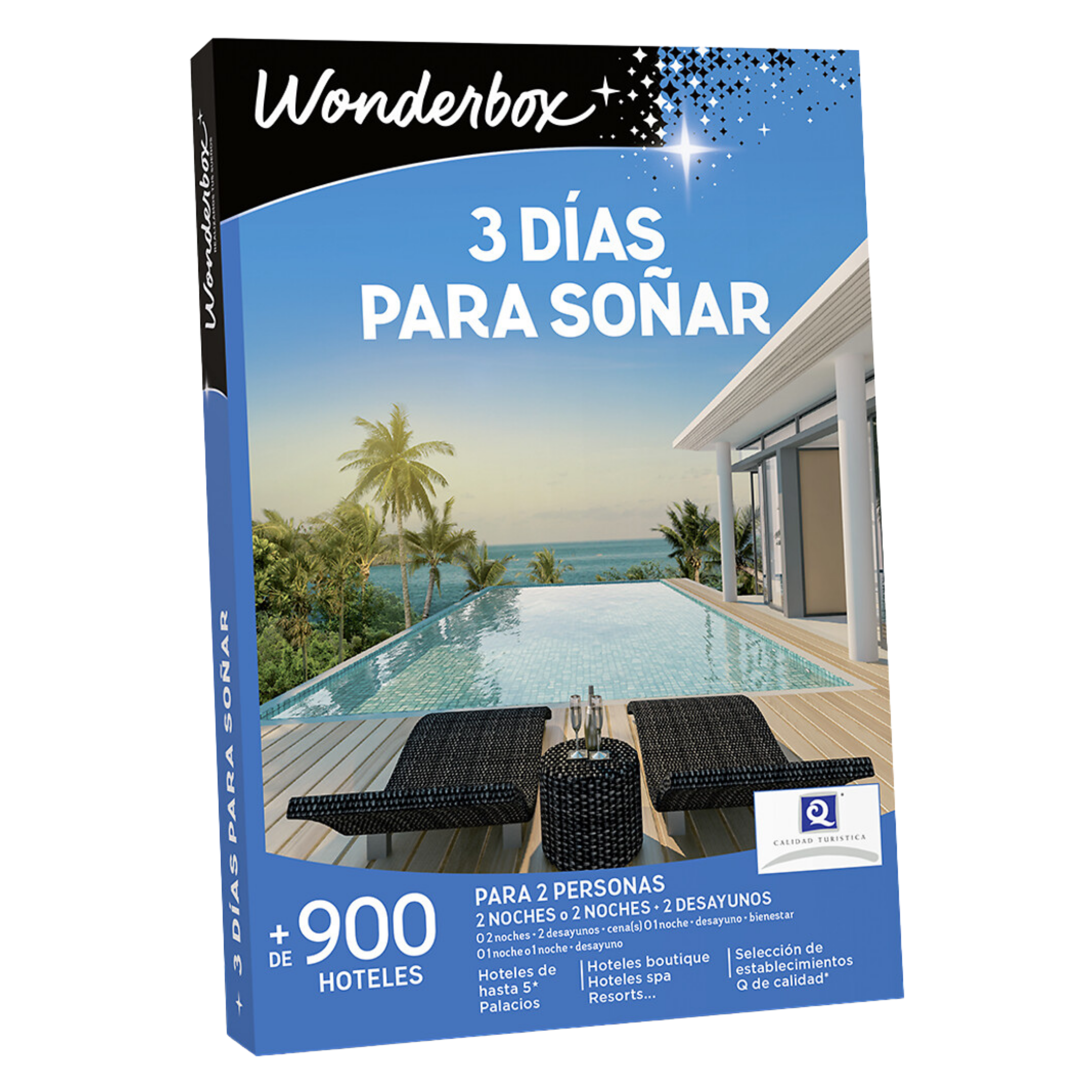 Geschenkbox 3 Tage zum Träumen Wonderbox