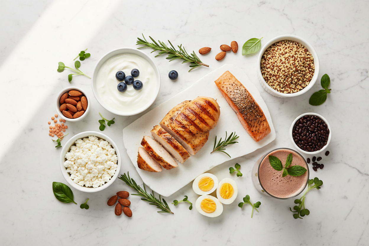 Como una dieta alta en proteína transforma tu cuerpo