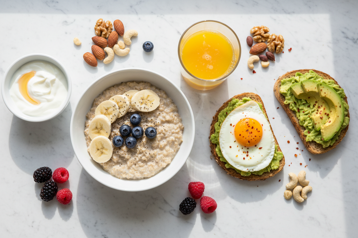 Qué desayunar antes de entrenar para maximizar energía