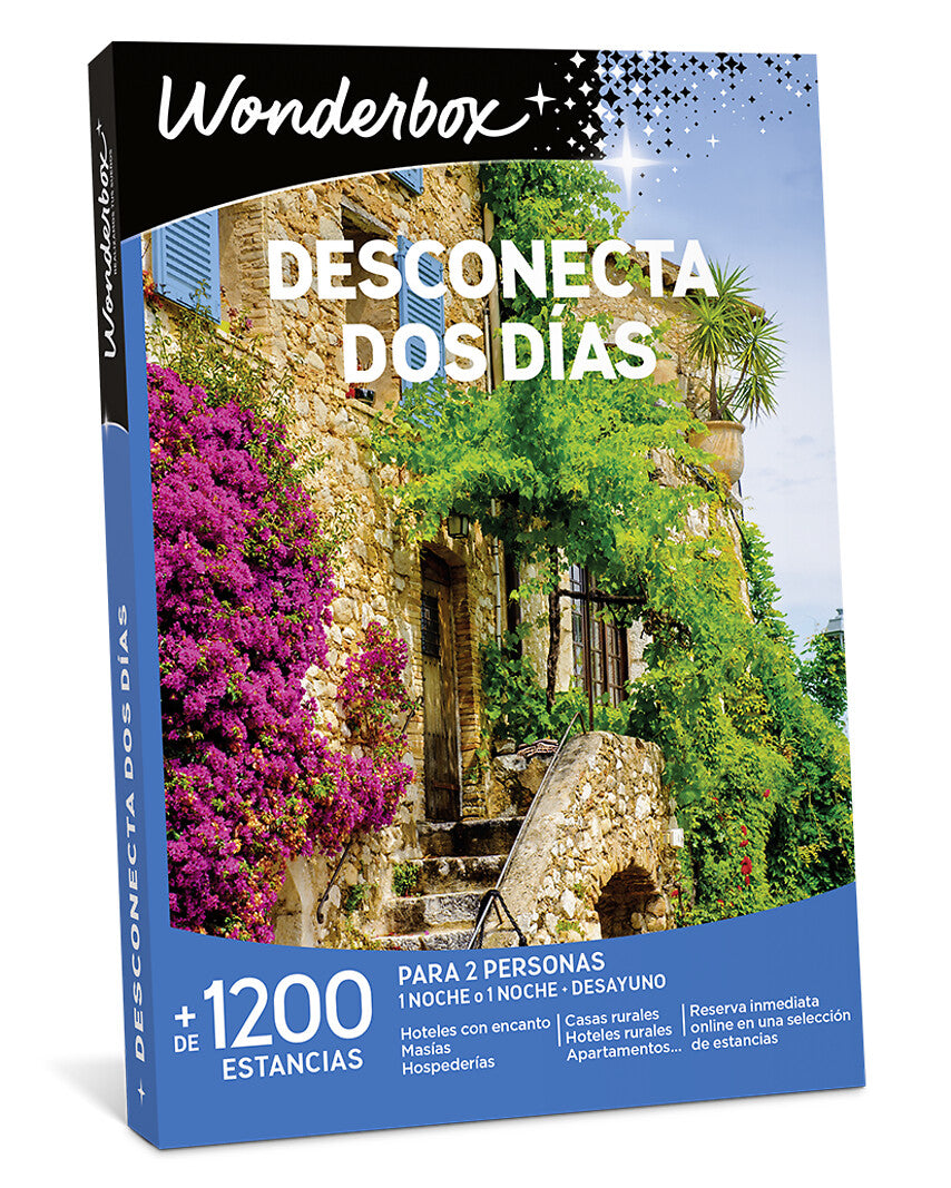Cofre Regalo Desconecta dos días Wonderbox