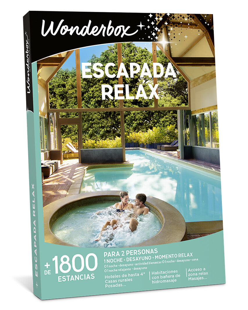 Cofre Regalo Escapada relax Wonderbox