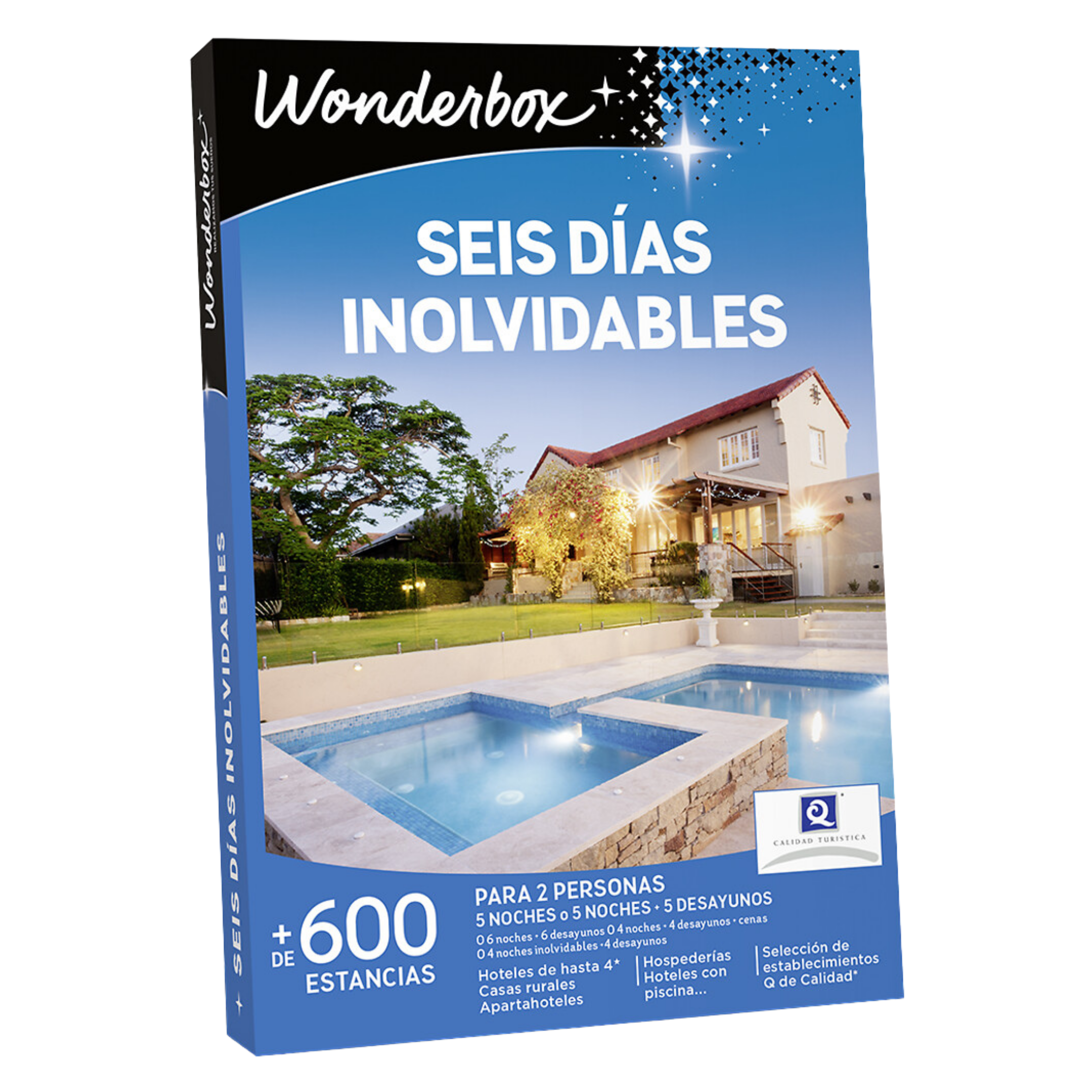 Geschenkbox Sechs unvergessliche Tage Wonderbox