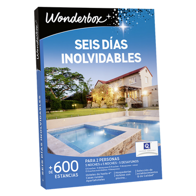 Geschenkbox Sechs unvergessliche Tage Wonderbox